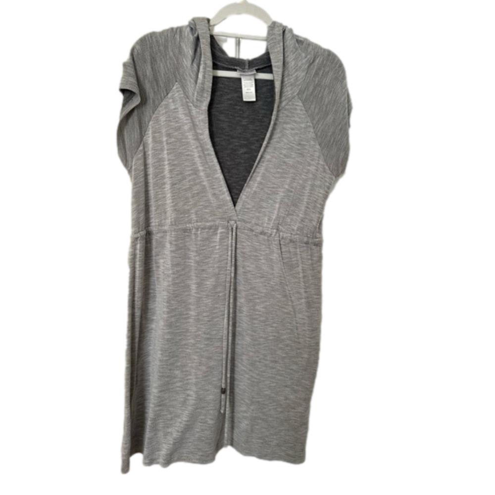 Dotti Hooded V-Neck Beach Cover Up